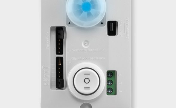 INTERRUPTOR SENSOR DE PRESENÇA PARA ILUMINAÇÃO ESPI 180 E+