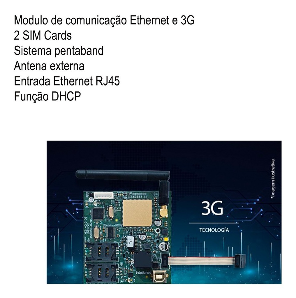 MODULO CTAL INTRUSAO XEG 4010 3G