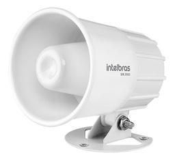 [2559] SIRENE CORNETA INTELBRAS 115 DB SIR 2000 - BRANCA