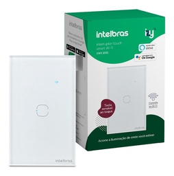 [507] EWS 1001 INTERRUPTOR INTELBRAS SMART WIFI BRANCO