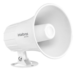 [75] SIRENE CORNETA INTELBRAS 120 DB SIR 3000 - BRANCA